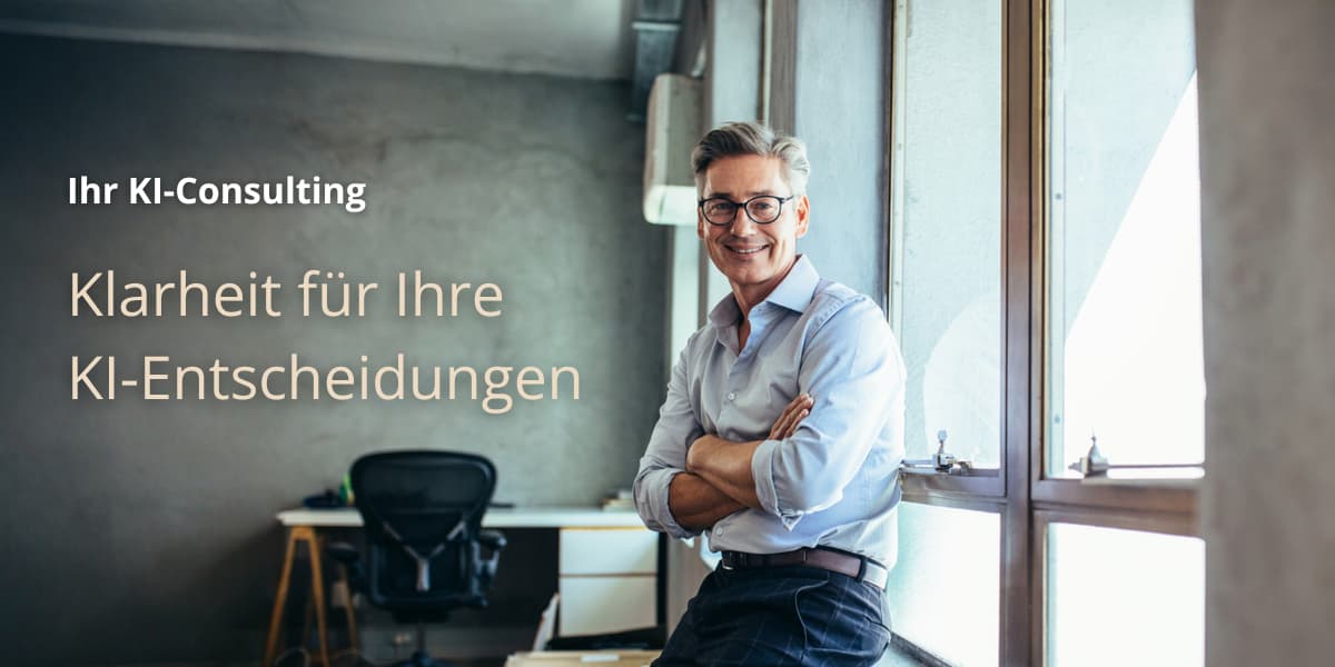 Professioneller KI-Consultant bringt Klarheit in Ihre KI-Entscheidungen