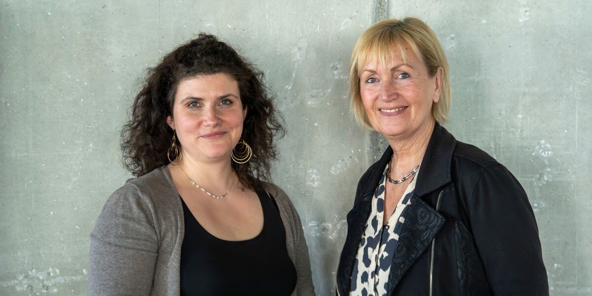 Nina Gronich und Angela Jahnkow